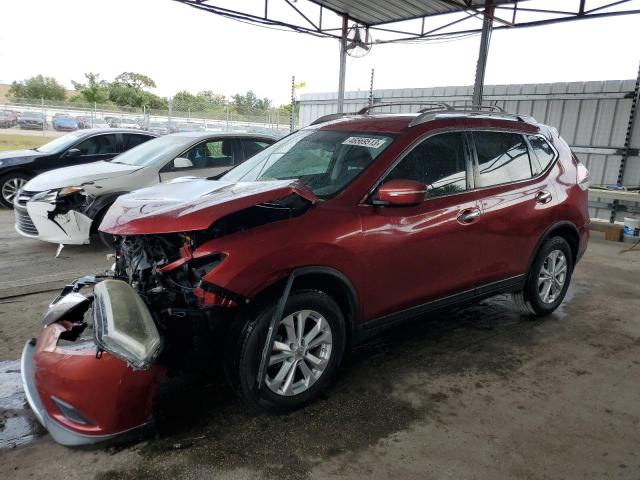 NISSAN ROGUE S 2015 with VIN KNMAT2MT3FP571526 - Photo from auction
