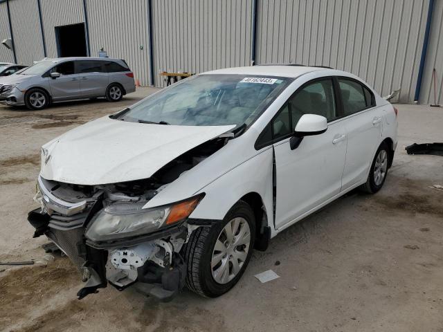 HONDA CIVIC LX 2012 with VIN 19XFB2F59CE086245 - Photo from auction