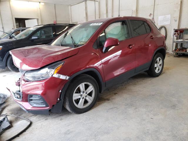 CHEVROLET TRAX LS 2021 with VIN KL7CJKSB2MB314311 - Photo from auction