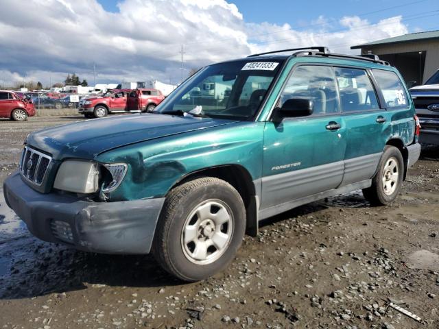 SUBARU FORESTER L 2001 with VIN JF1SF63531G712437 - Photo from auction
