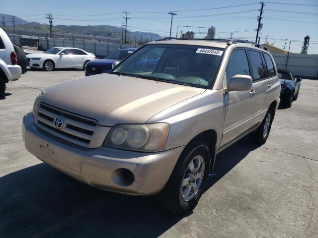 TOYOTA HIGHLANDER 2004 مع رقم تعريف المركبة JTEEP21AX40011688 - صورة من المزاد