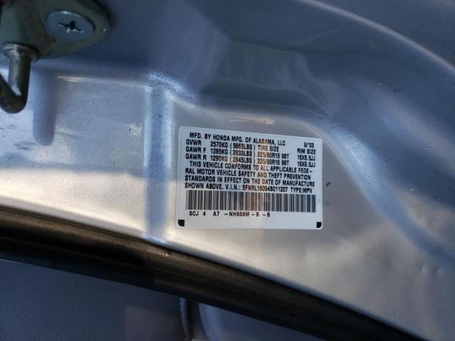 Photo 14 from auction – 2004 HONDA ODYSSEY EX with VIN 5FNRL18094B011207