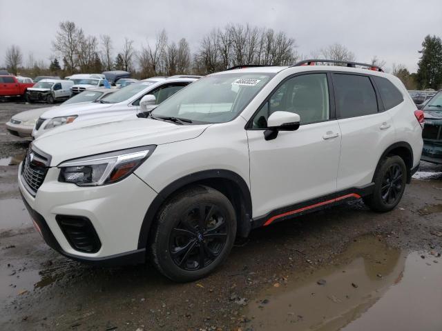 SUBARU FORESTER S 2021 with VIN JF2SKARC3MH477584 - Photo from auction