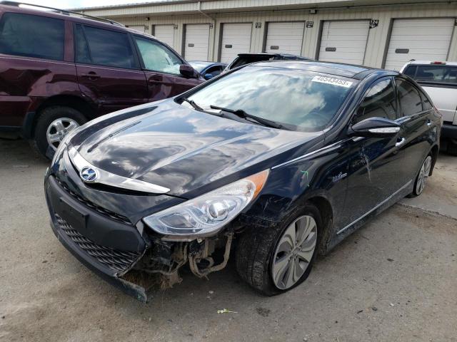 HYUNDAI SONATA HYB 2015 with VIN KMHEC4A40FA124693 - Photo from auction
