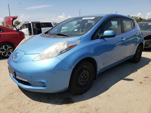 NISSAN LEAF S 2013 with VIN 1N4AZ0CP3DC423393 - Photo from auction