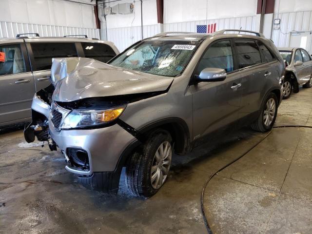 KIA SORENTO EX 2011 with VIN 5XYKUDA28BG132845 - Photo from auction