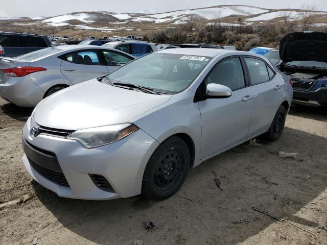 TOYOTA COROLLA L 2015 with VIN 2T1BURHE8FC260680 - Photo from auction