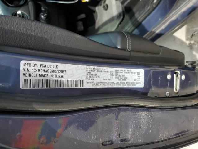 Photo 14 from auction – 2021 DODGE DURANGO SX with VIN 1C4RDHAG9MC762057