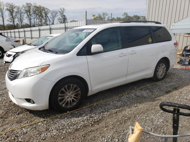 TOYOTA SIENNA XLE 2012 with VIN 5TDYK3DC8CS231734 - Photo from auction
