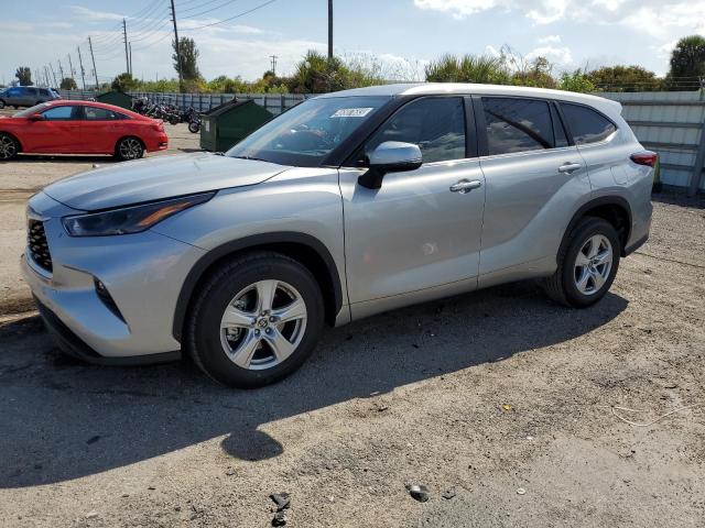 TOYOTA HIGHLANDER 2023 with VIN 5TDKDRAH1PS023672 - Photo from auction