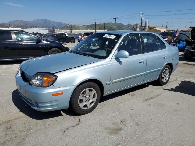 Photo 1 from auction – 2005 HYUNDAI ACCENT GL with VIN KMHCG45C95U576474