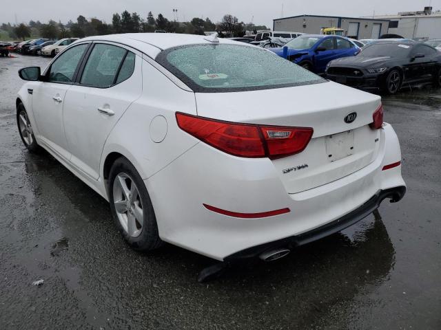 Photo 2 from auction – 2015 KIA OPTIMA LX with VIN KNAGM4A74F5650321