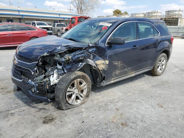 CHEVROLET EQUINOX LS 2017 with VIN 2GNALBEK3H1540189 - Photo from auction