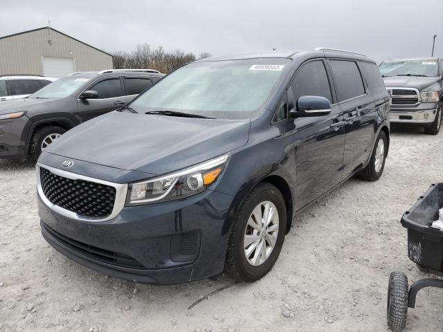 KIA SEDONA LX 2016 مع رقم تعريف المركبة KNDMB5C19G6107116 - صورة من المزاد