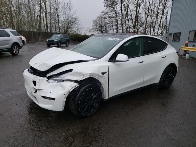 TESLA MODEL Y 2022 with VIN 7SAYGDEE5NF480106 - Photo from auction
