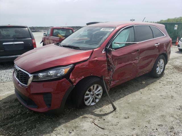 KIA SORENTO 2018 with VIN 5XYPG4A39KG471555 - Photo from auction