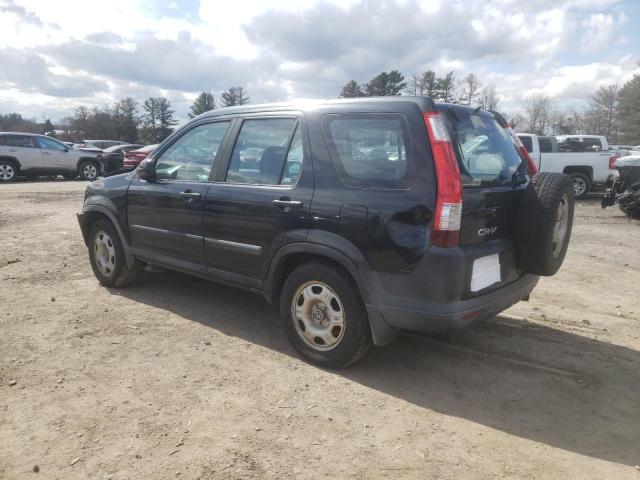 Photo 2 from auction – 2006 HONDA CR-V LX with VIN SHSRD78596U433551