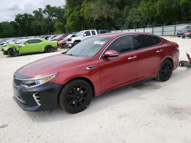 KIA OPTIMA SX 2016 with VIN 5XXGW4L24GG074340 - Photo from auction