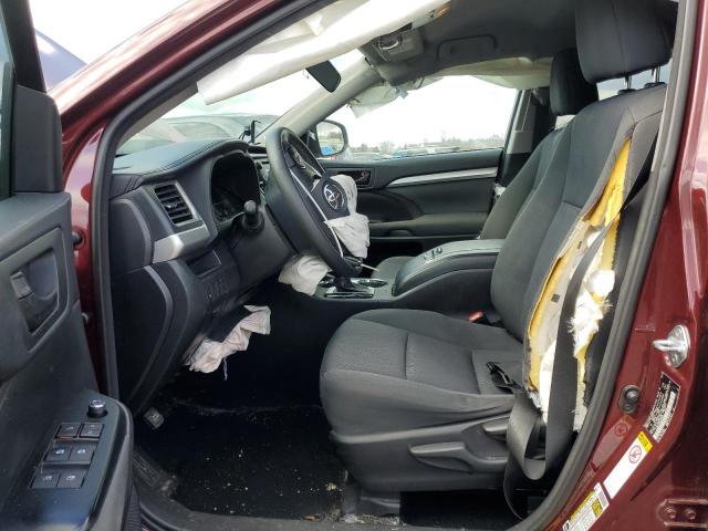 Photo 7 from auction – 2016 TOYOTA HIGHLANDER with VIN 5TDBKRFH0GS318373