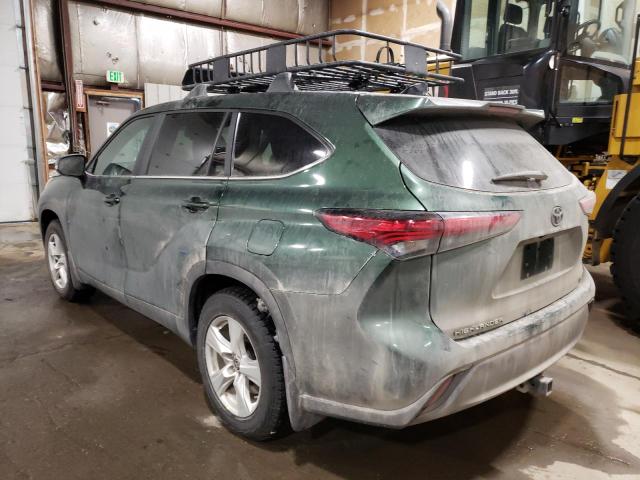 Photo 2 from auction – 2023 TOYOTA HIGHLANDER with VIN 5TDBBRCH5PS563626