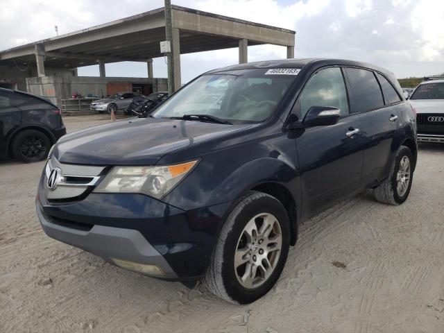 Photo 1 from auction – 2009 ACURA MDX TECHNO with VIN 2HNYD28469H502539