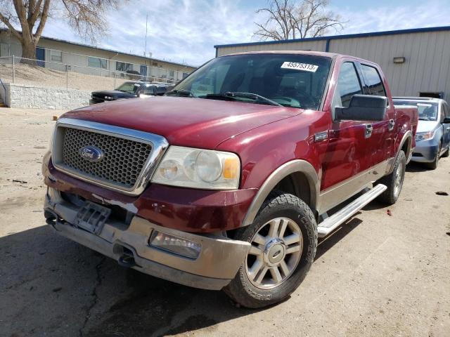 FORD F150 SUPER 2004 with VIN 1FTPW145X4KD13236 - Photo from auction