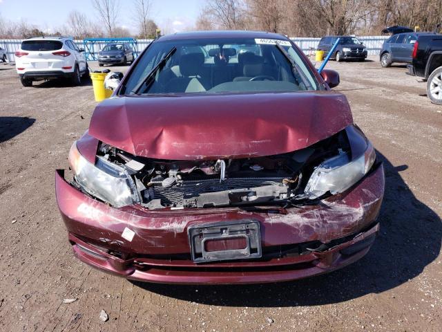 Photo 5 from auction – 2012 HONDA CIVIC LX with VIN 2HGFB2F55CH032690