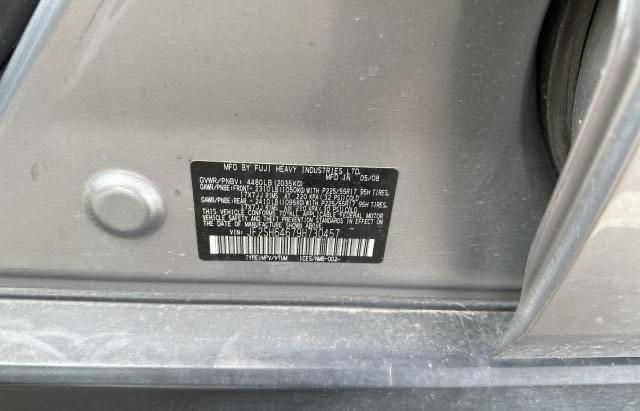 Photo 10 from auction – 2009 SUBARU FORESTER 2 with VIN JF2SH64679H730457