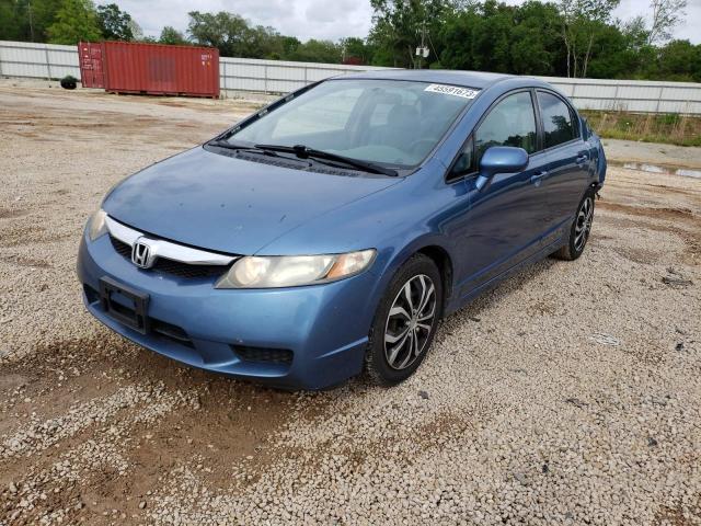 HONDA CIVIC LX 2010 with VIN 2HGFA1E51AH545205 - Photo from auction
