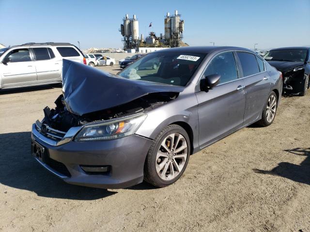 HONDA ACCORD SPO 2014 with VIN 1HGCR2F55EA051840 - Photo from auction