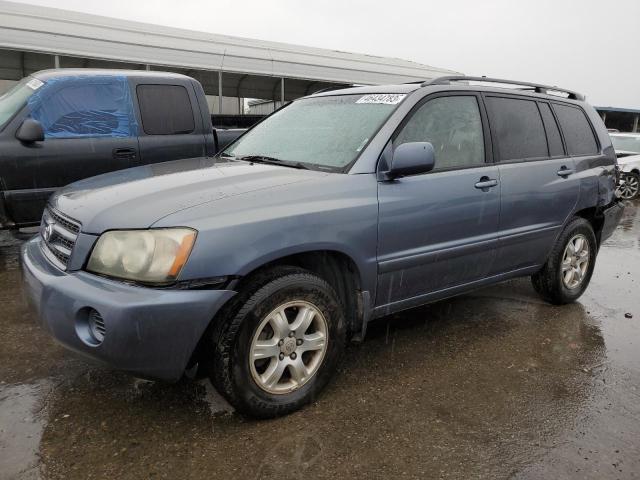TOYOTA HIGHLANDER 2002 with VIN JTEGF21A720069492 - Photo from auction