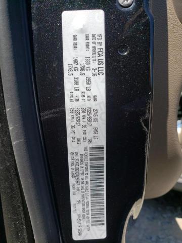 Photo 14 from auction – 2016 CHRYSLER TOWN & COU with VIN 2C4RC1BGXGR290987