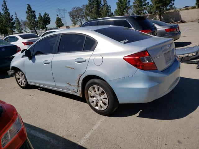 Photo 2 from auction – 2012 HONDA CIVIC LX with VIN 2HGFB2F50CH540629