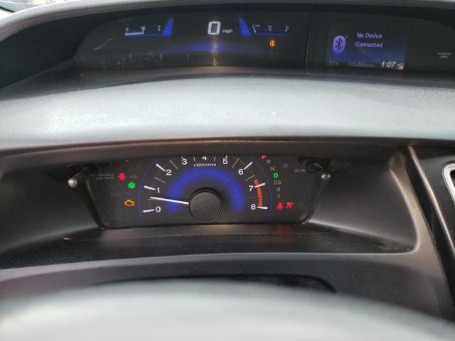 Photo 9 from auction – 2013 HONDA CIVIC EXL with VIN 19XFB2F98DE227391
