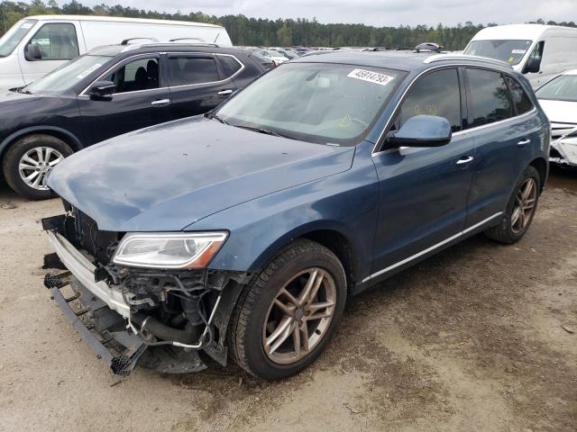 AUDI Q5 PREMIUM 2017 with VIN WA1L2AFP3HA023211 - Photo from auction
