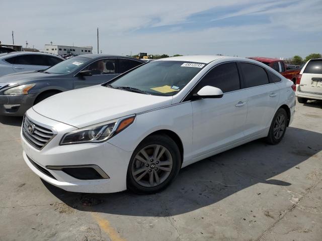 HYUNDAI SONATA SE 2017 with VIN 5NPE24AF6HH567175 - Photo from auction