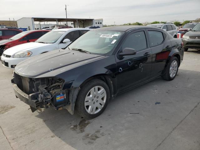 DODGE AVENGER SE 2013 with VIN 1C3CDZAB6DN630981 - Photo from auction