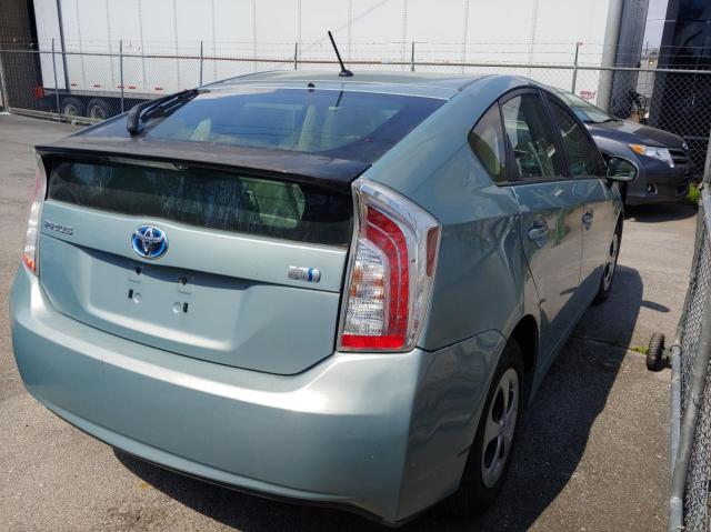 Photo 4 from auction – 2013 TOYOTA PRIUS with VIN JTDKN3DU8D5697340