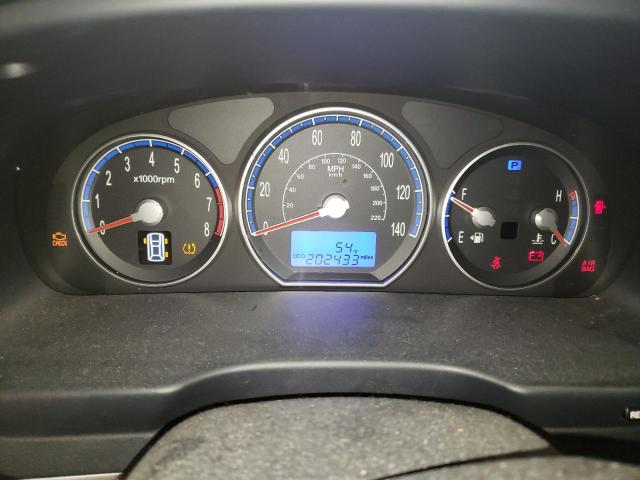 Photo 9 from auction – 2008 HYUNDAI SANTA FE G with VIN 5NMSG13D88H220068