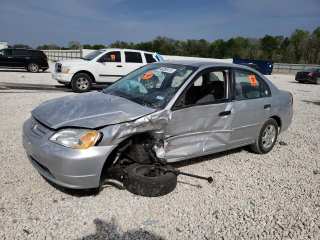 HONDA CIVIC LX 2001 with VIN 2HGES16511H620346 - Photo from auction
