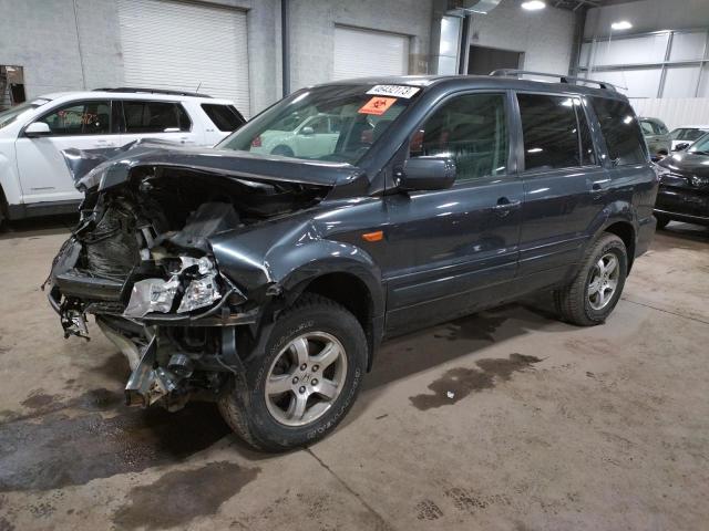 HONDA PILOT EX 2006 with VIN 5FNYF18526B002009 - Photo from auction
