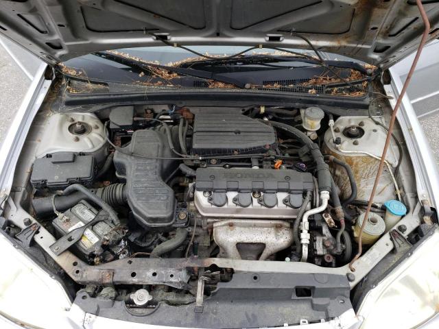 Photo 11 from auction – 2001 HONDA CIVIC LX with VIN 2HGES16591H596782