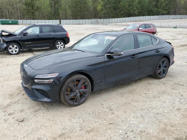 GENESIS G70 BASE 2022 with VIN KMTG54TE8NU087436 - Photo from auction