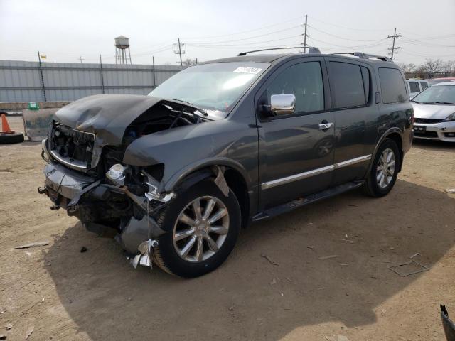 INFINITI QX56 2005 with VIN 5N3AA08C55N806980 - Photo from auction