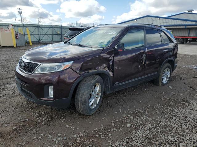 KIA SORENTO LX 2015 with VIN 5XYKTDA73FG624879 - Photo from auction