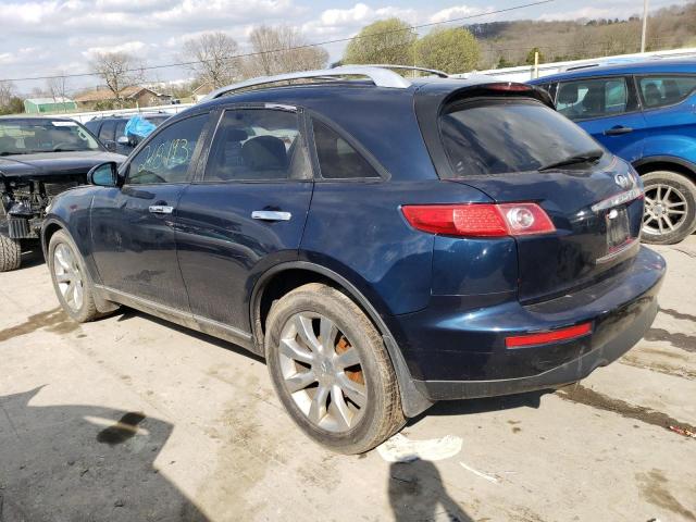Photo 2 from auction – 2005 INFINITI FX35 with VIN JNRAS08W25X210668