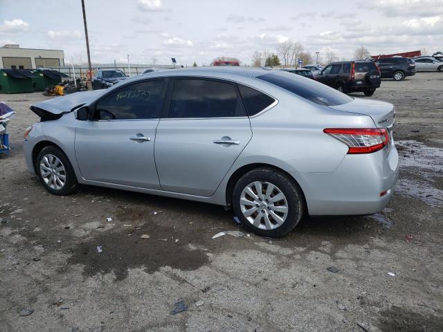 Photo 2 from auction – 2015 NISSAN SENTRA S with VIN 3N1AB7AP6FL657497