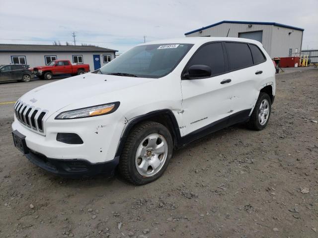 JEEP CHEROKEE S 2017 with VIN 1C4PJLABXHW586146 - Photo from auction