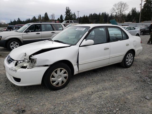 TOYOTA COROLLA CE 2001 with VIN 1NXBR12E61Z531643 - Photo from auction