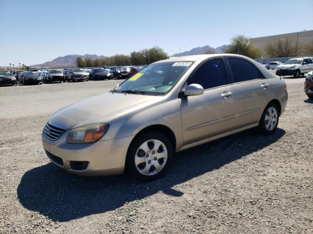 KIA SPECTRA EX 2009 with VIN KNAFE221595601656 - Photo from auction